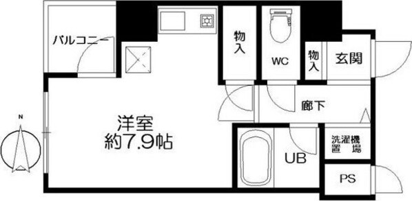 リエス支倉町の物件間取画像